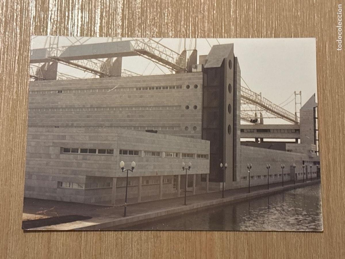 Postales: B2. (15) FOTOGRAF&Iacute;A ORIGINAL EXPO 92 SEVILLA CONSTRUCCI&Oacute;N