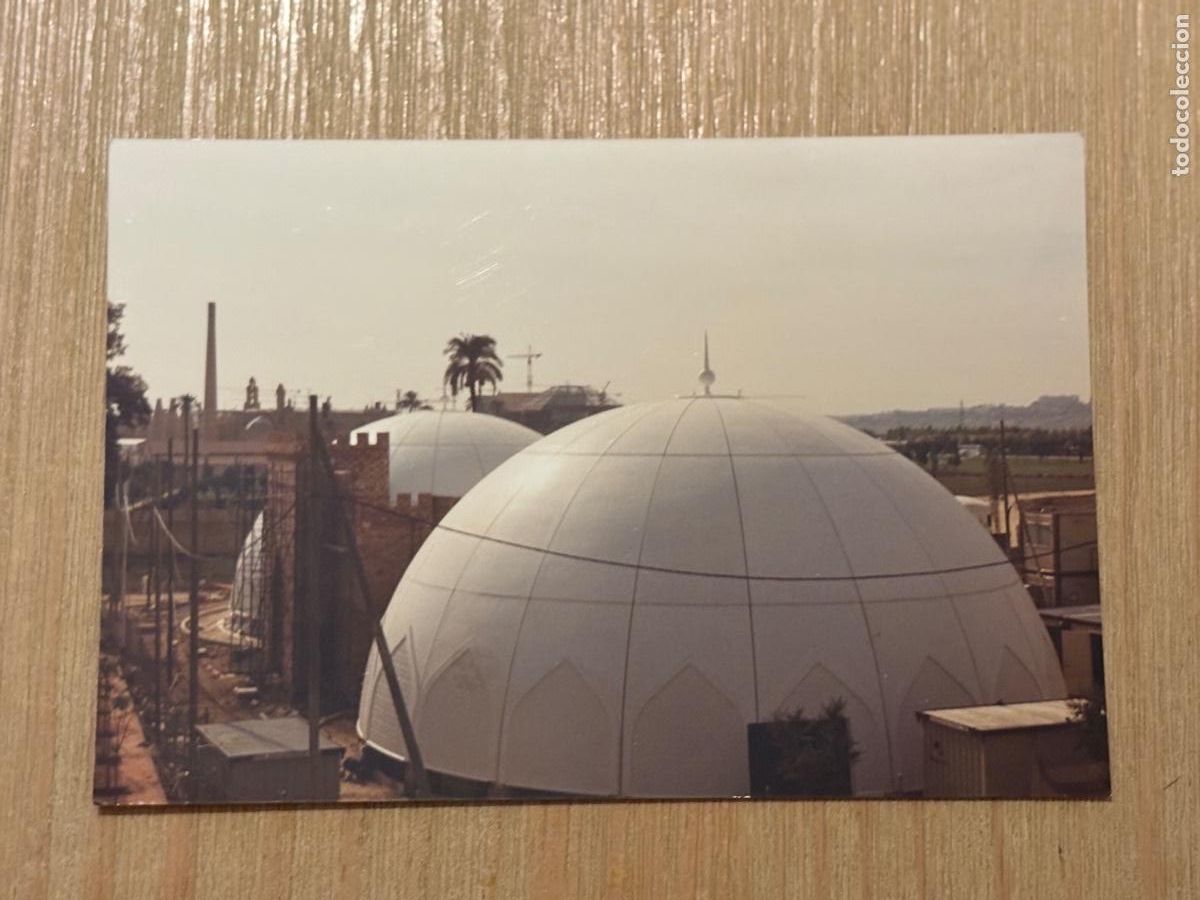Postales: B2. (15) FOTOGRAF&Iacute;A ORIGINAL EXPO 92 SEVILLA CONSTRUCCI&Oacute;N
