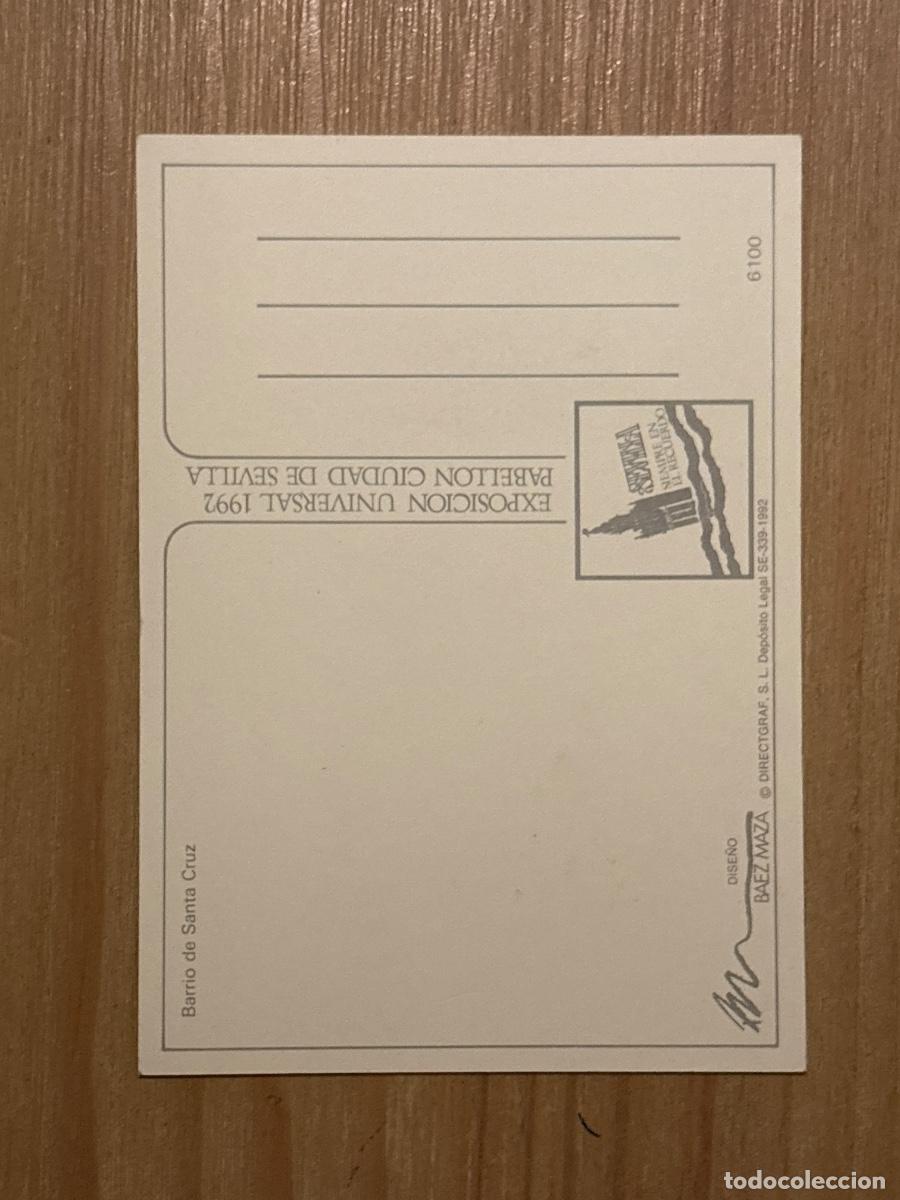 Postales: B2. (15) POSTAL ORIGINAL EXPO 92 SEVILLA - Foto 2