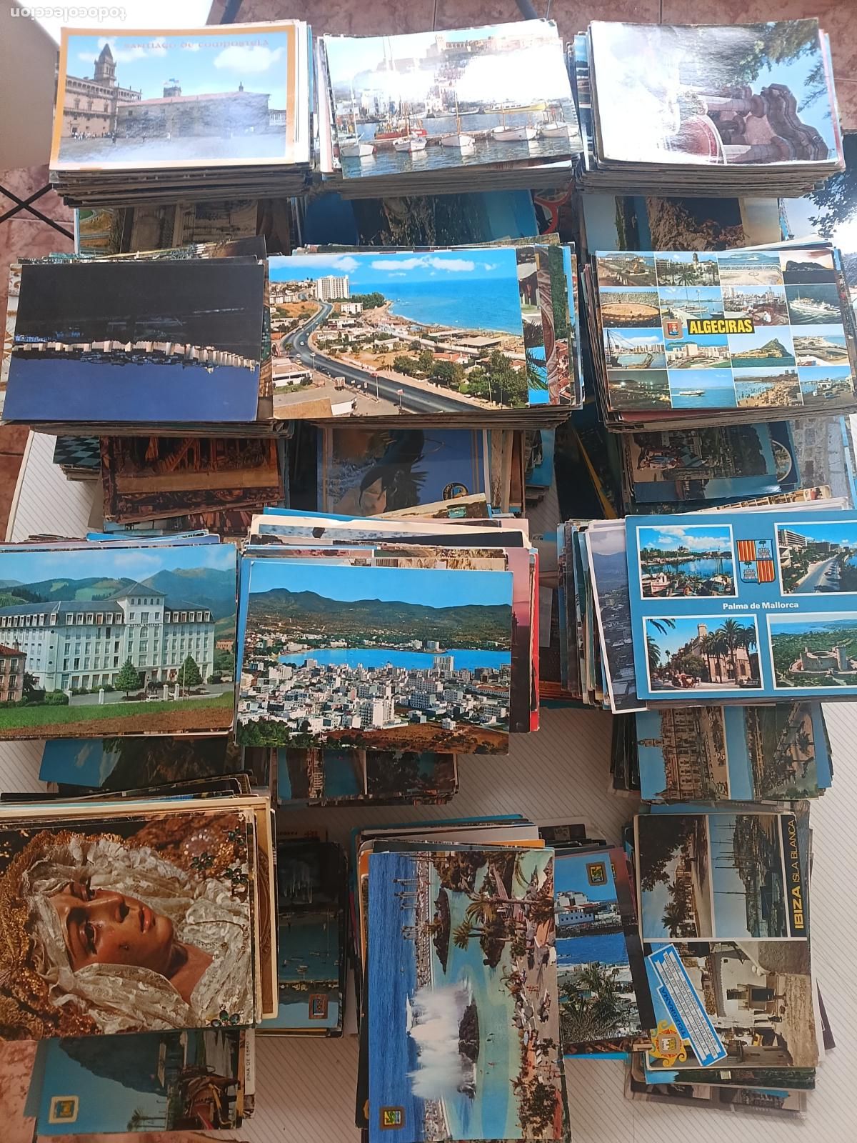 Postales: Lote de 3239 postales, espa&ntilde;olas y extranjeras