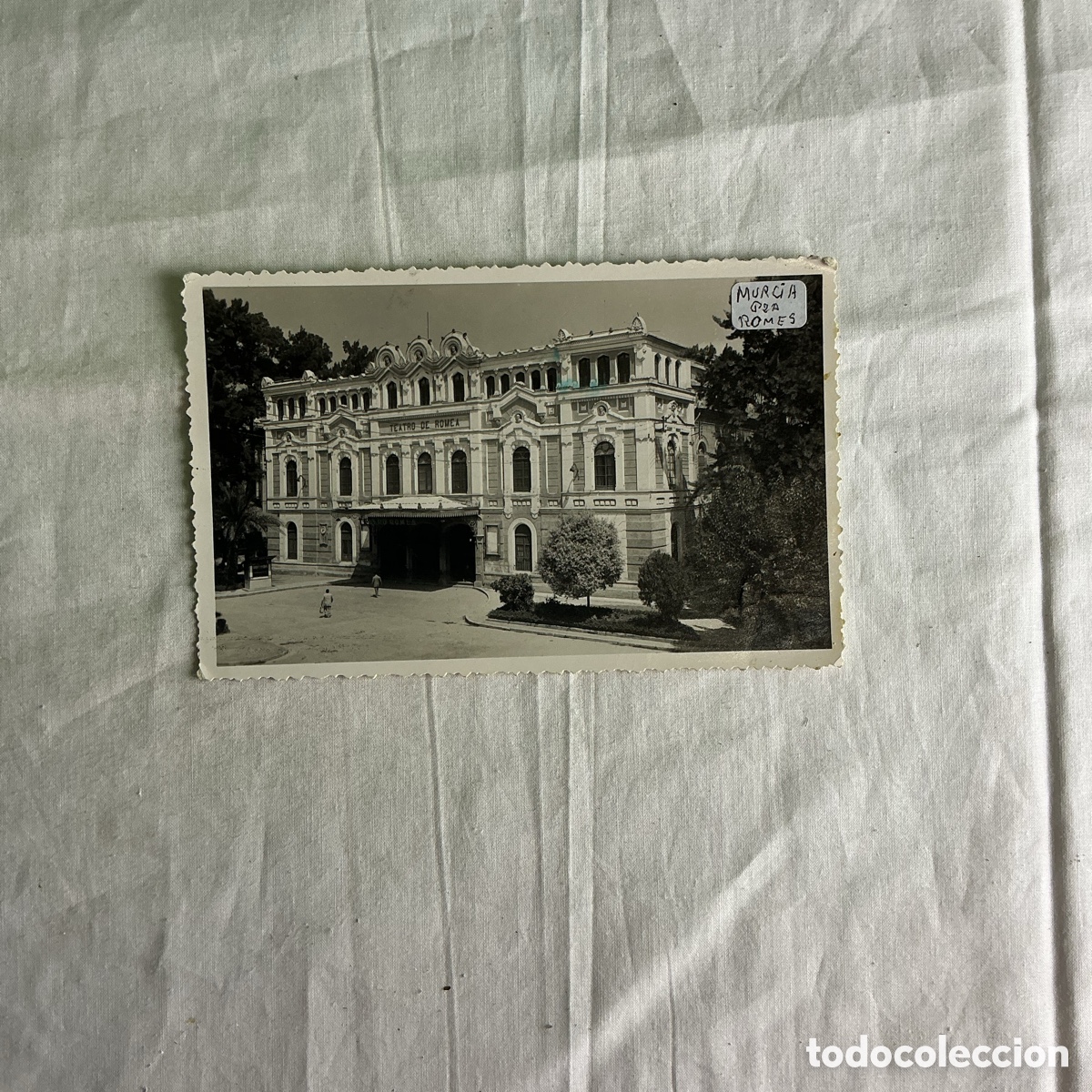 Postales: Murcia &ndash; Teatro Romea &ndash; Postal Antigua