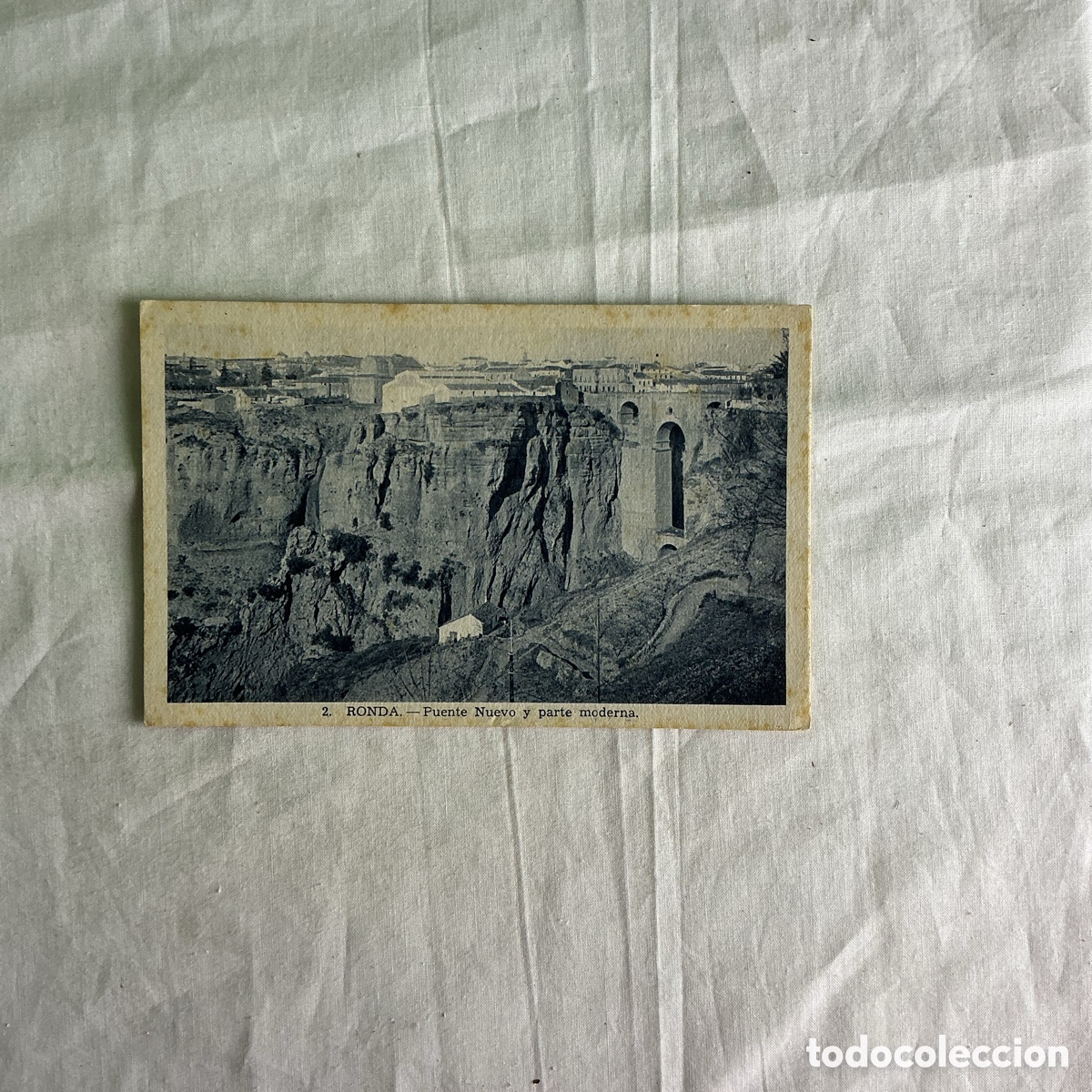 Postales: Ronda &ndash; Puente Nuevo &ndash; Postal Antigua