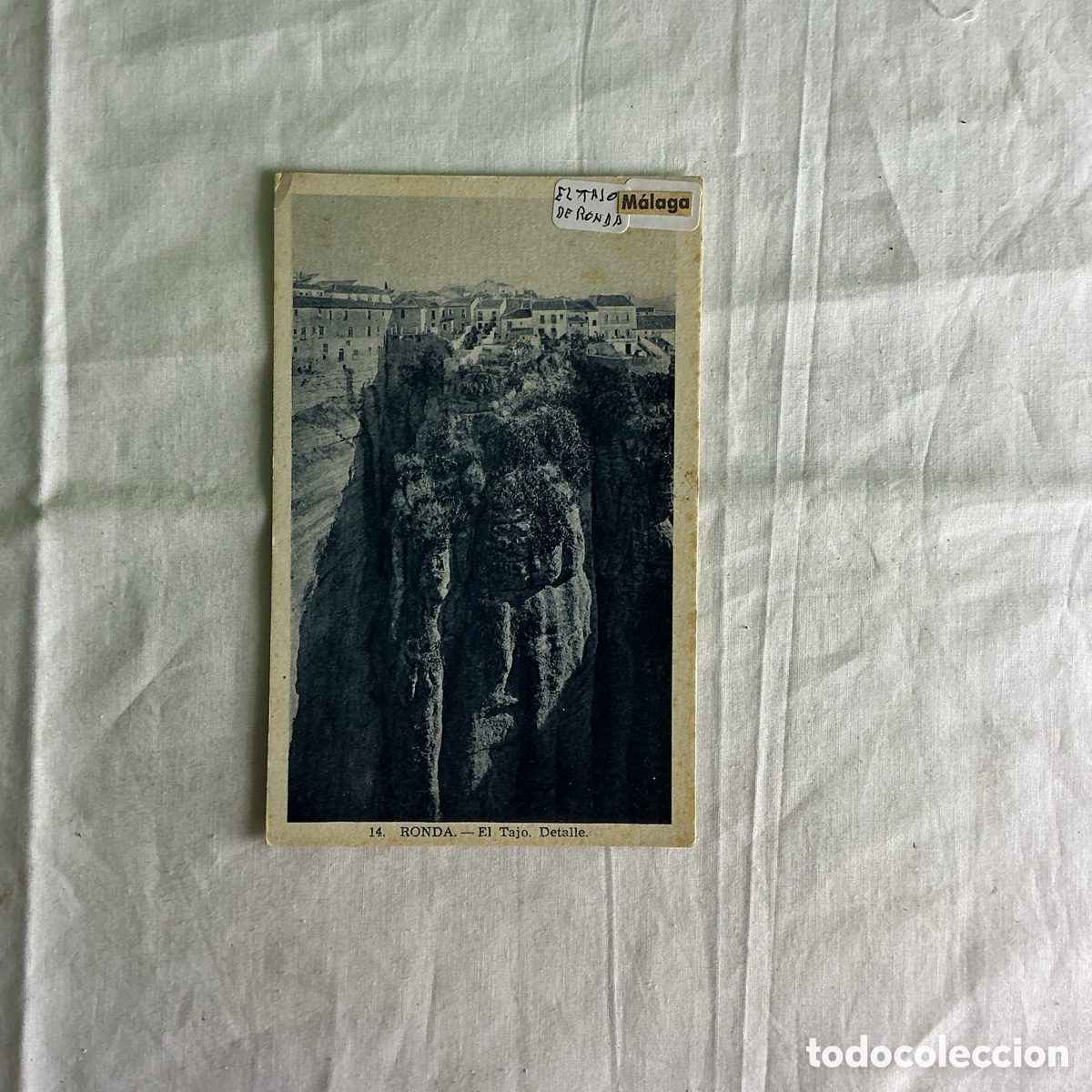 Postales: Ronda &ndash; El Tajo &ndash; Postal Antigua