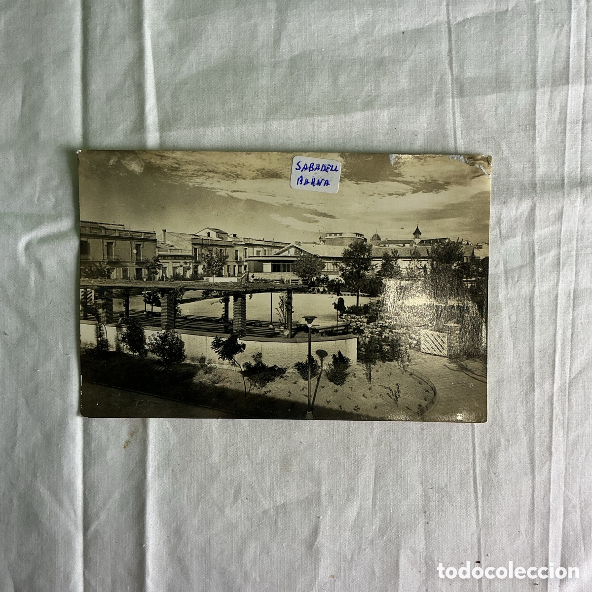 Postales: Sabadell &ndash; Plaza Castillo &ndash; Postal Antigua