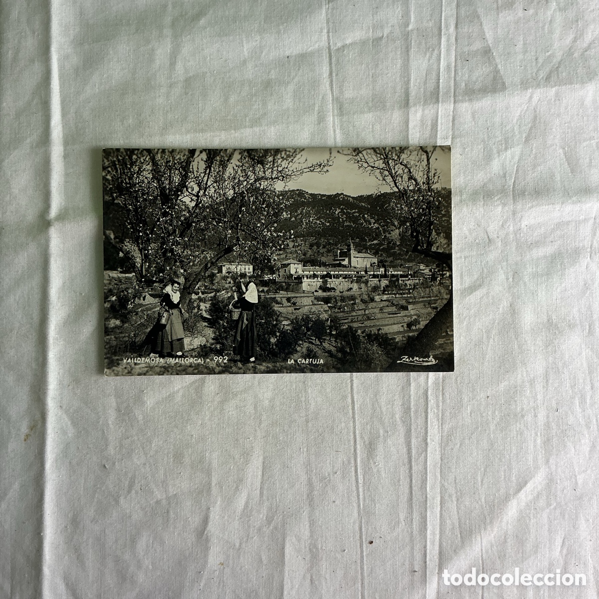 Postales: Postal antigua Valldemossa &ndash; La Cartuja, Mallorc