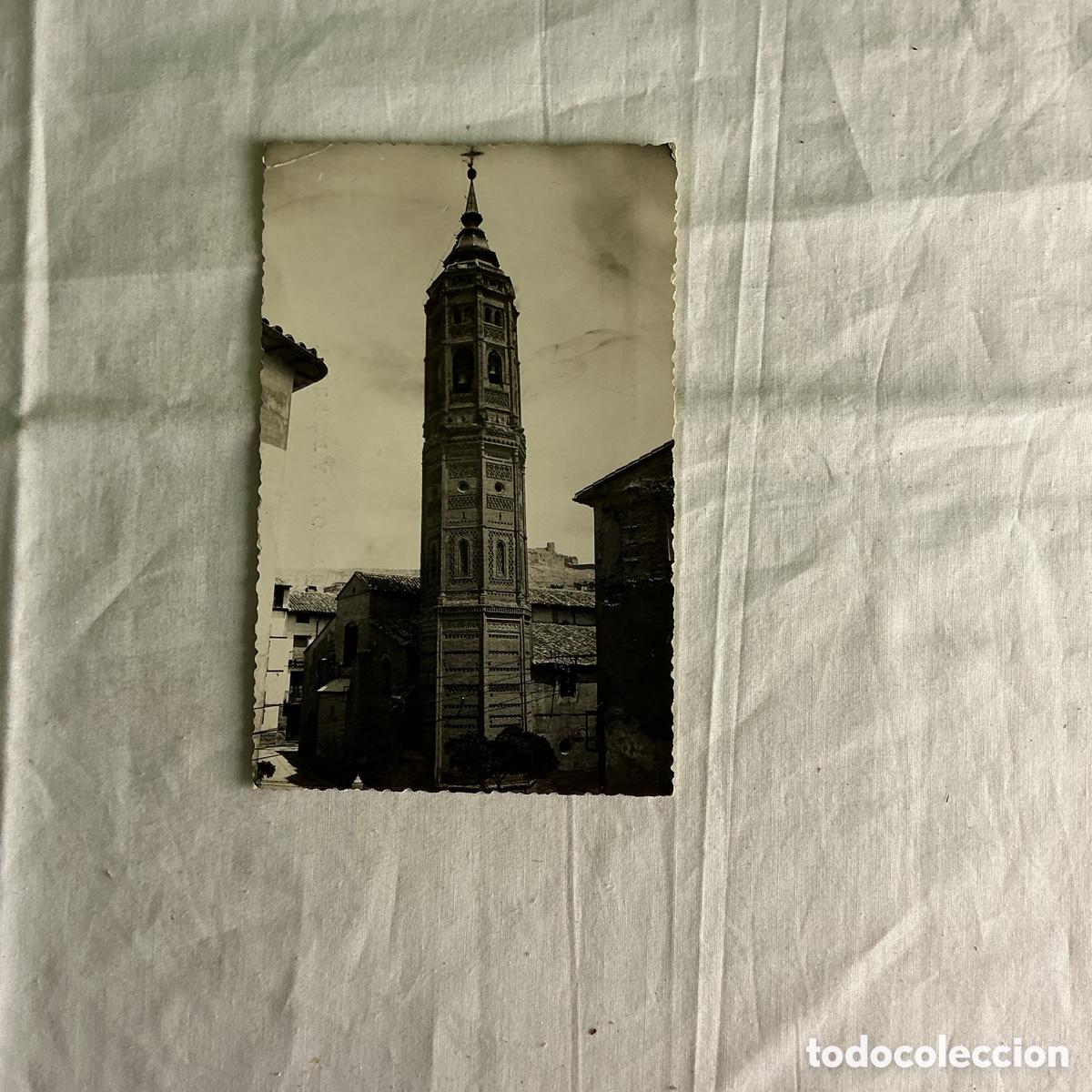 Postales: Postal antigua Calatayud &ndash; Torre Mud&eacute;jar de San Andr&eacute;s