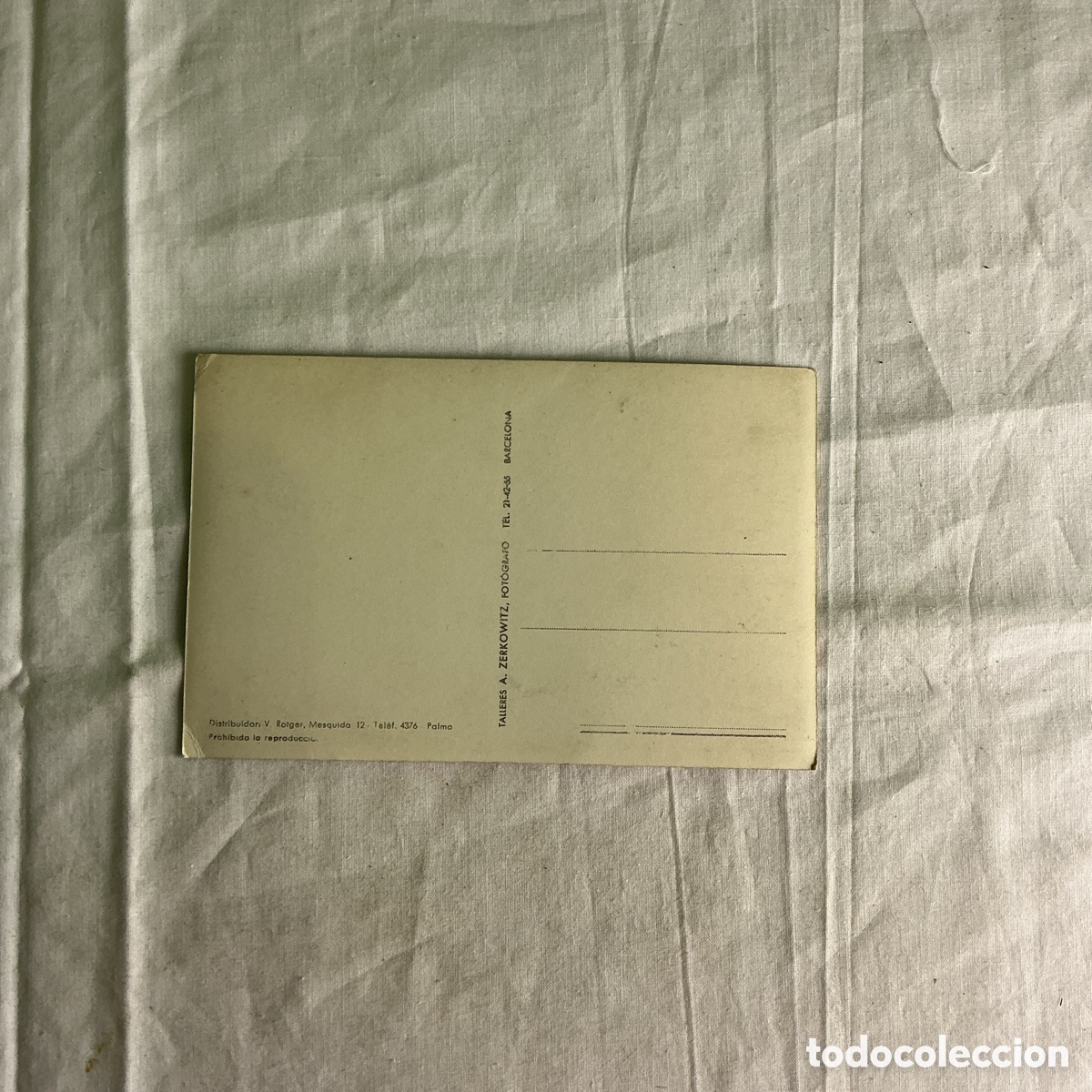 Postales: Postal antigua Palma de Mallorca &ndash; Paseo Mar&iacute;timo - Foto 2