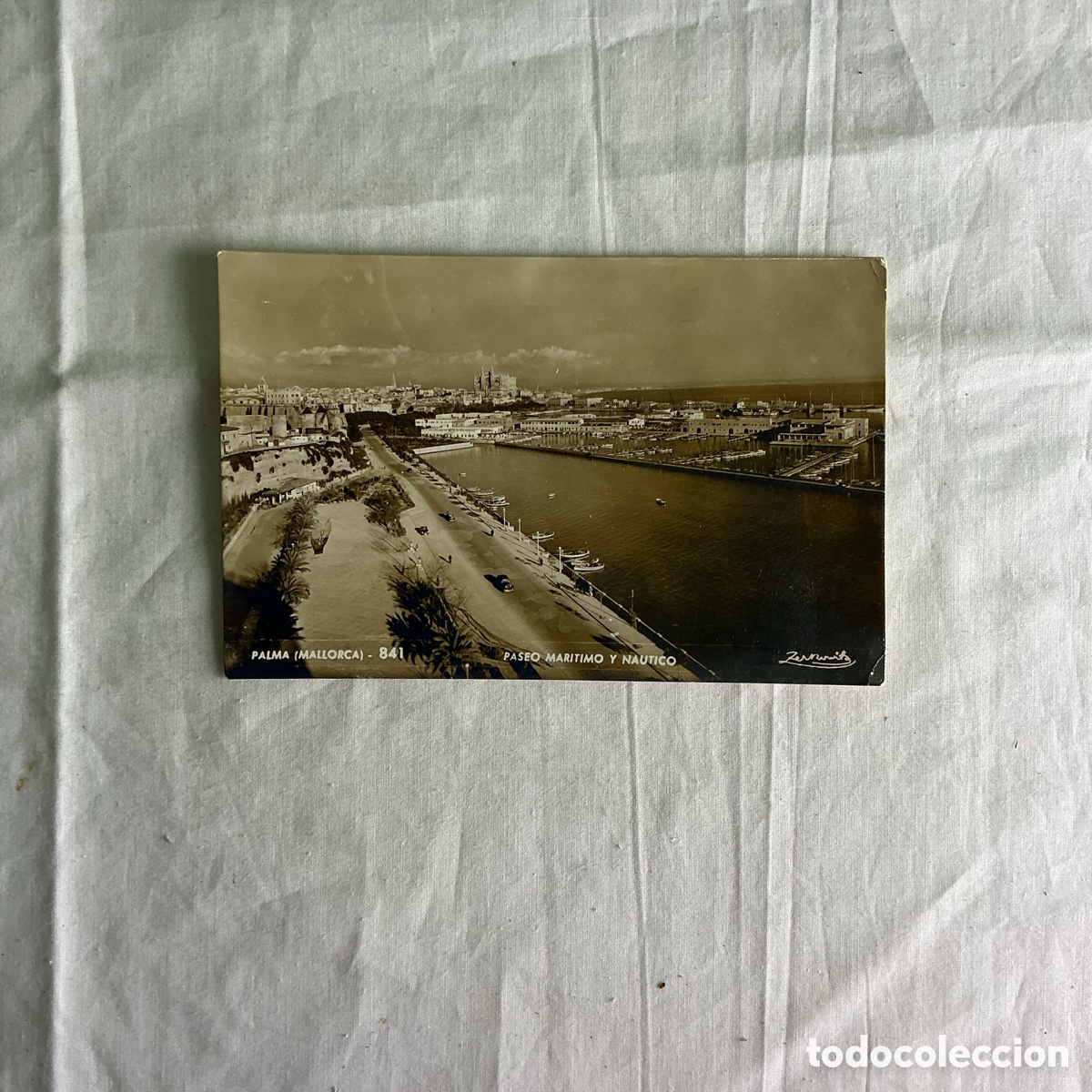 Postales: Postal antigua Palma de Mallorca &ndash; Paseo Mar&iacute;timo