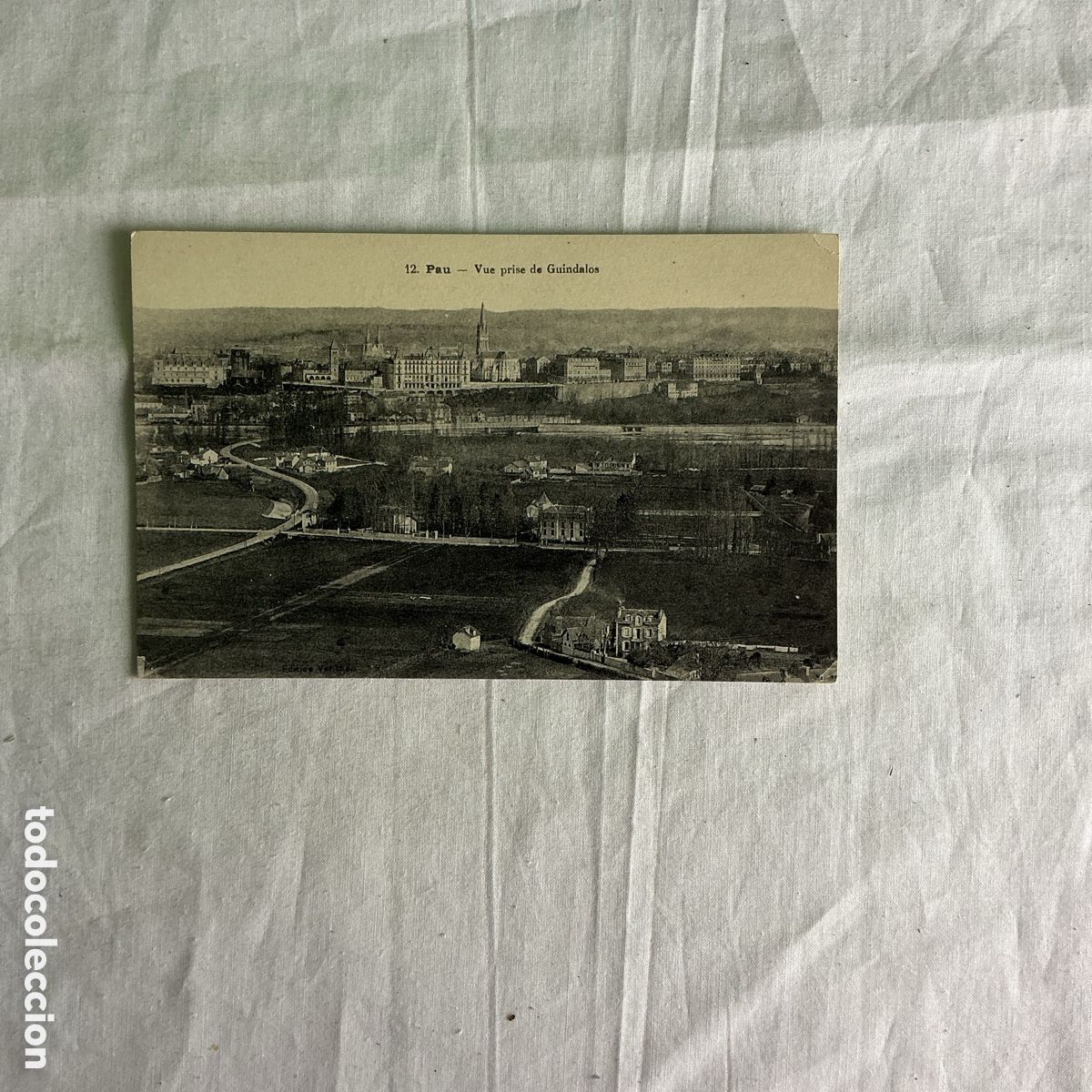 Postales: Postal antigua Pau &ndash; Vue prise de Guindalos &ndash; Francia &ndash; principios siglo XX