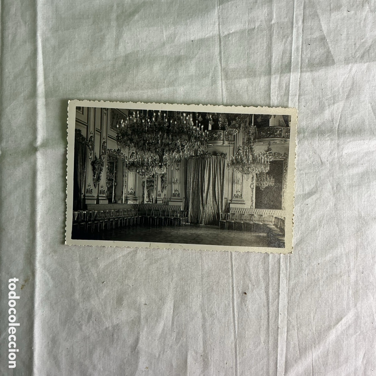 Postales: Postal antigua Murcia &ndash; Casino, Sal&oacute;n de Baile &ndash; Interior hist&oacute;rico &ndash; a&ntilde;os 40-50