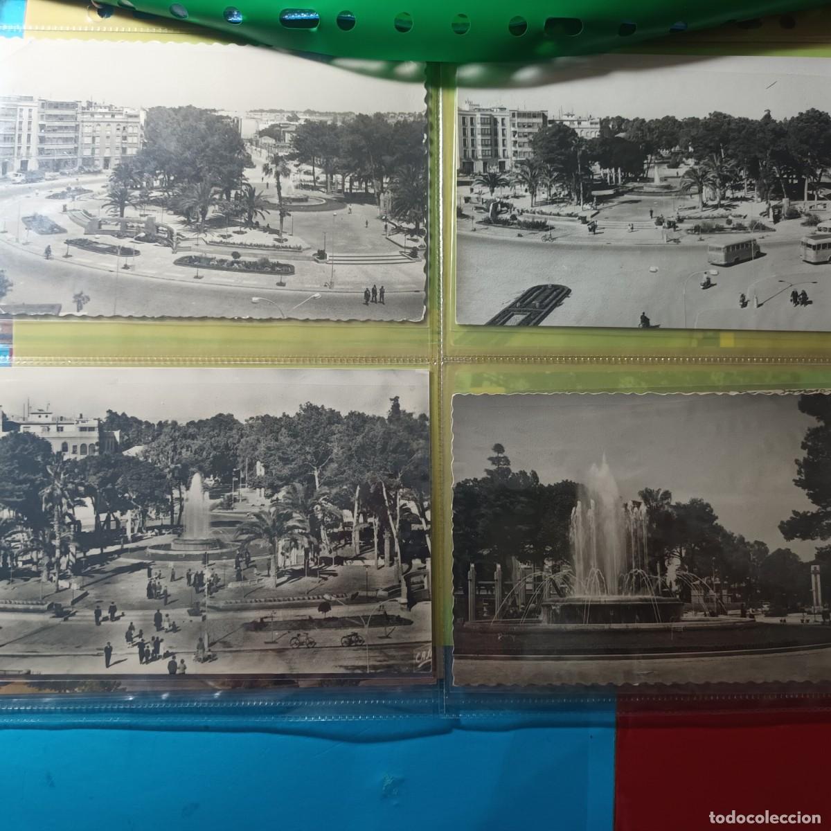 Postales: Postales Cartagena Plaza Espa&ntilde;a y Bander&iacute;n Inaguraci&oacute;n Lote 249