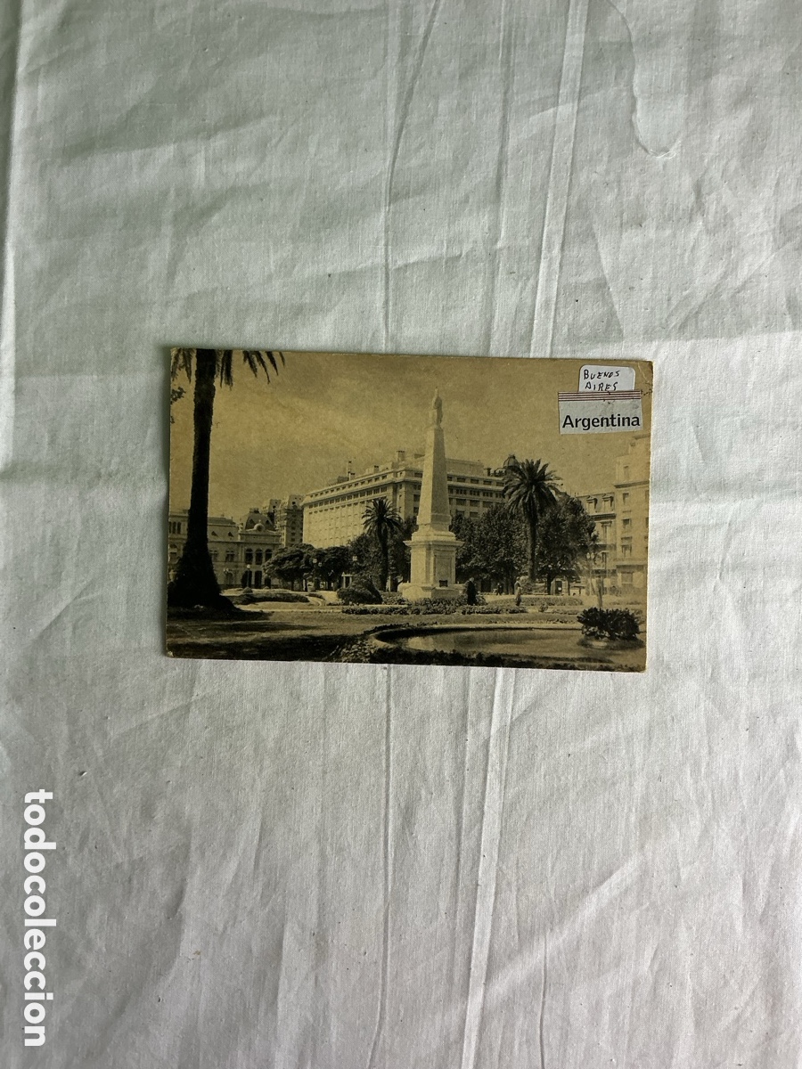 Postales: Postal antigua Buenos Aires &ndash; Plaza de Mayo &ndash; Argentina &ndash; Principios siglo XX