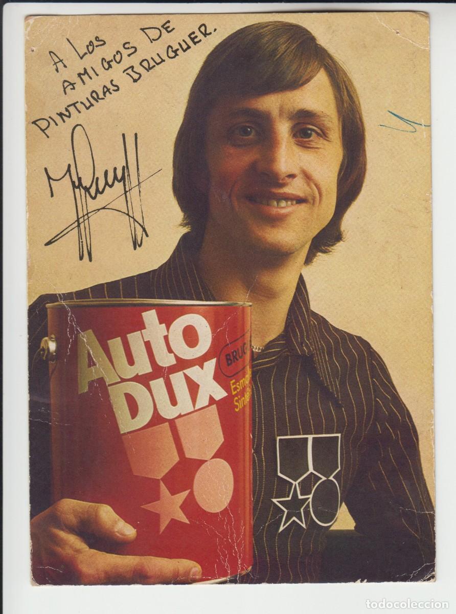 Postales: Tarjeta postal Johan Cruyff -- Pintura bruguer