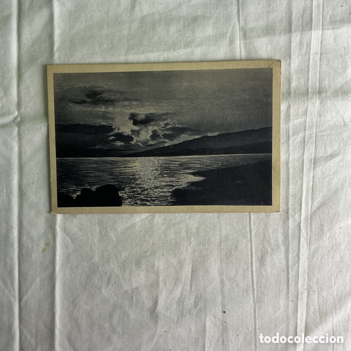 Postales: Postal antigua de Navidad &ndash; Paisaje nocturno &ndash; Domingo Soler (Colla Roura) &ndash; Edizioni d&rsquo;Arte