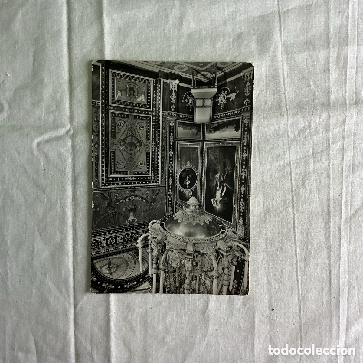 Postales: Antigua postal Palacio Real de Aranjuez &ndash; Sala de Porcelana &ndash; Patrimonio Nacional &ndash; Foto Cebollero