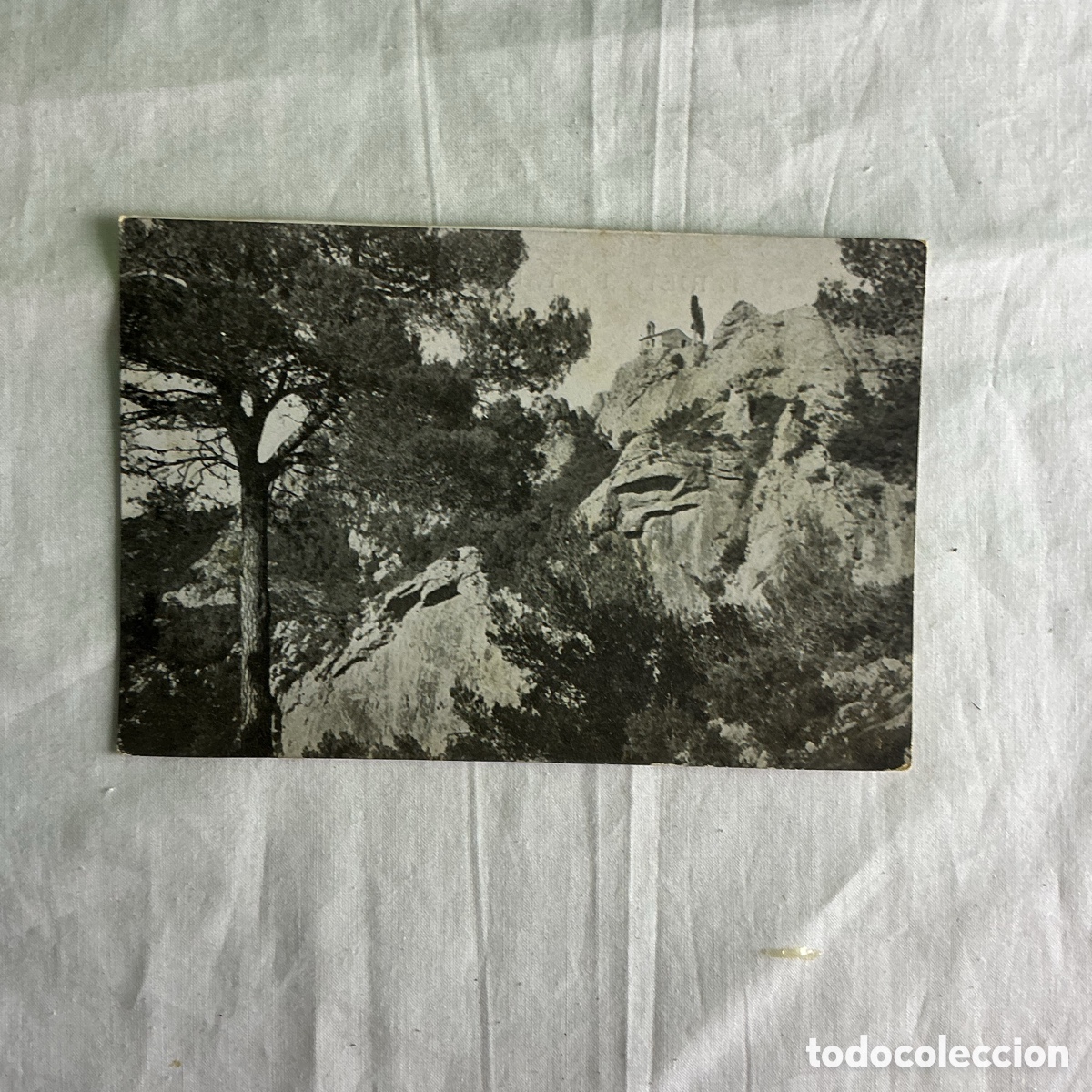 Postales: Postal antigua Balneario de Card&oacute; &ndash; Ermita de San Onofre &ndash; Tarragona &ndash; Fotogr&aacute;fica