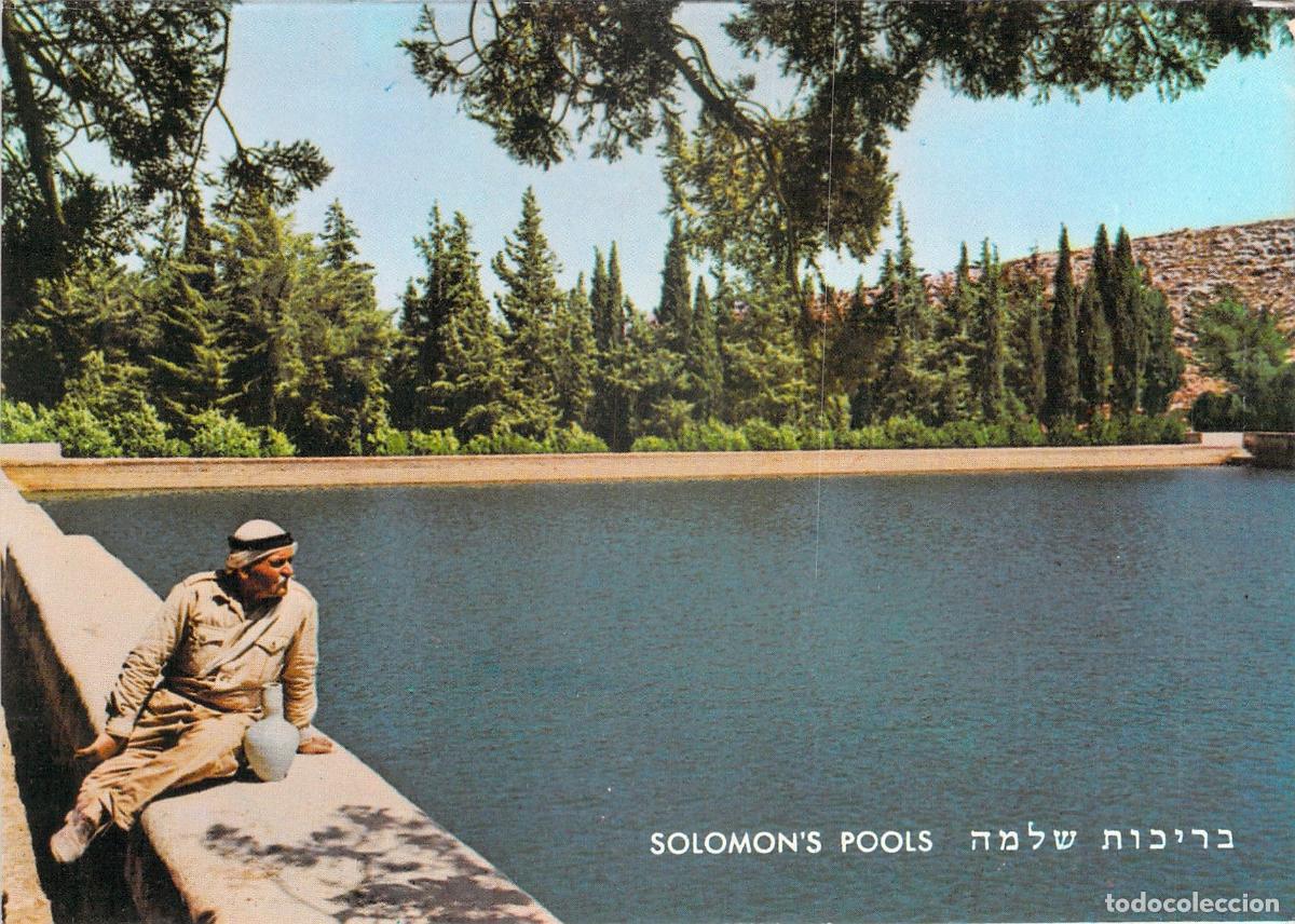 Postales: Postal de las Piscinas de Salom&oacute;n en Bel&eacute;n - Foto 1