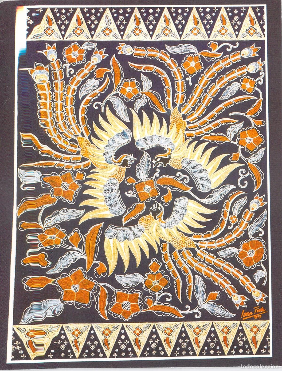 Postales: Postal con Arte Batik de P&aacute;jaros de Iwan Tirta para UNICEF