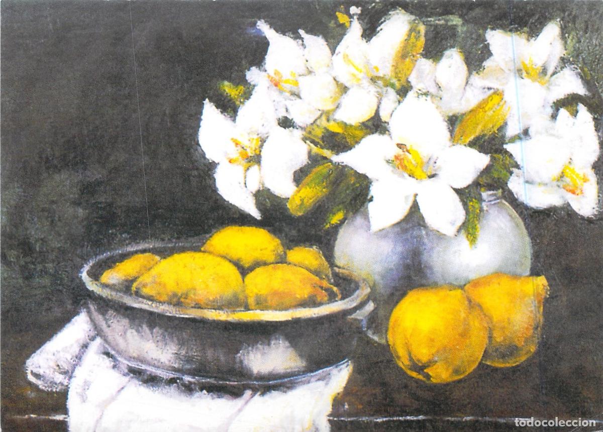 Postales: Postal de arte con pintura de Hwang Sagwon de Pusan