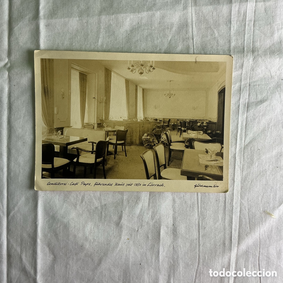 Postales: Confiturei-Caf&eacute; Pape &ndash; L&uuml;rrach, Alemania &ndash; Postal antigua