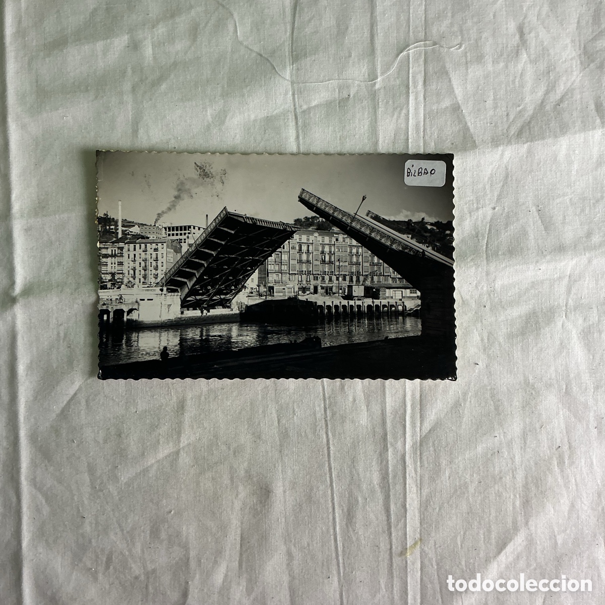 Postales: Bilbao &ndash; Puente del General Mola &ndash; Postal antigua circulada