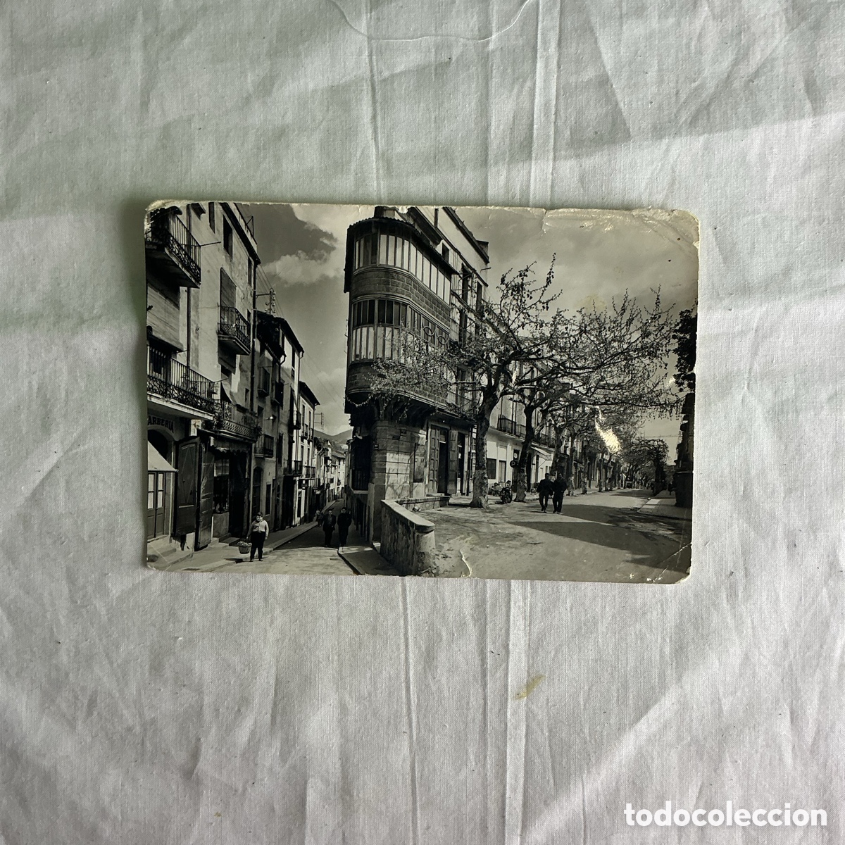 Postales: Arb&uacute;cies (Girona) &ndash; Vista de calle &ndash; Postal antigua circulada