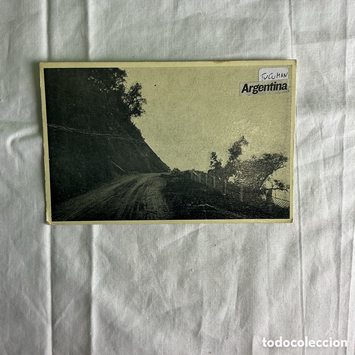 Postales: Postal antigua Tucum&aacute;n, Argentina &ndash; Camino al Cerro Aconquija
