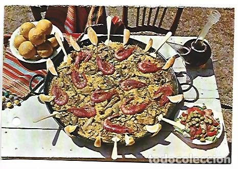Postales: RECETA DE PAELLA VALENCIANA