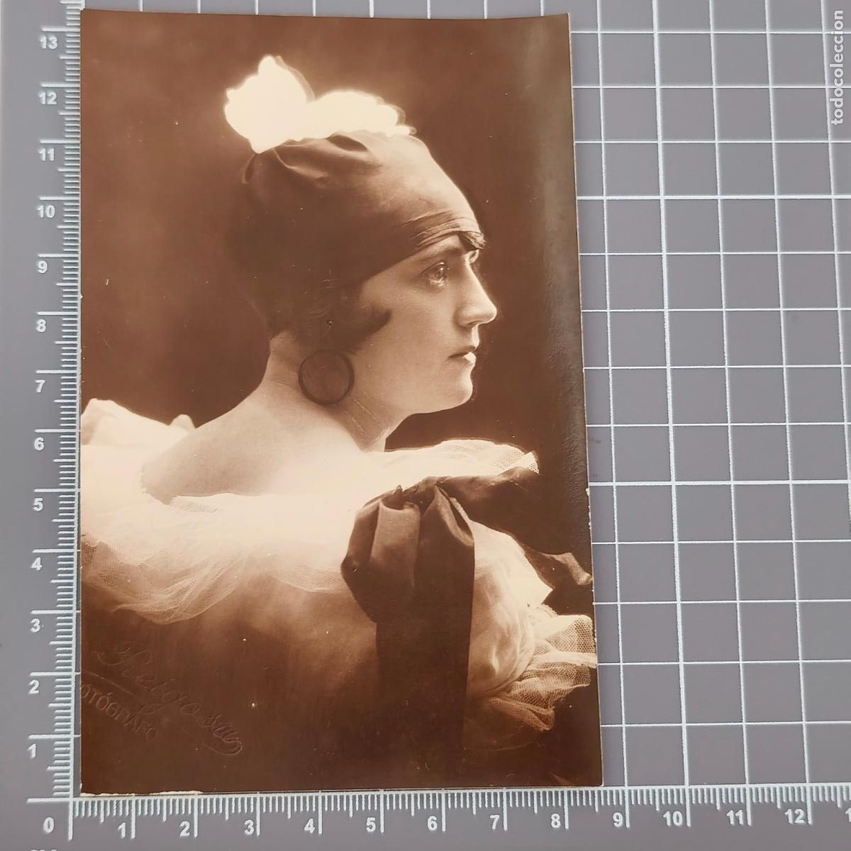Postales: Postal mujer principio del siglo XX posible a&ntilde;os 20