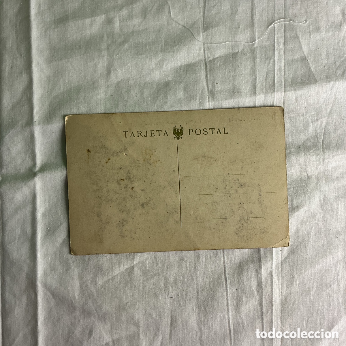 Postales: Postal antigua Casa Codorn&iacute;u &ndash; San Sadurn&iacute; de Noya &ndash; Edificio para etiquetar botella - Foto 2