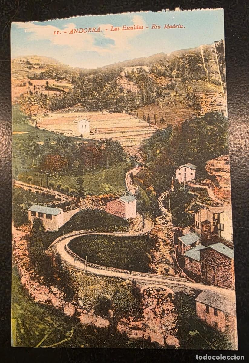 Postales: P.1078 Postal antigua de Andorra &ndash; Vista hist&oacute;rica del Principado &ndash; Coleccionismo y cartofilia