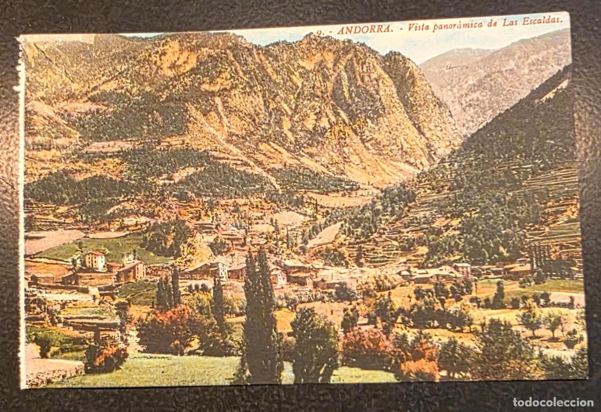 Postales: P.1079 Postal antigua de Andorra &ndash; Vista hist&oacute;rica del Principado &ndash; Coleccionismo y cartofilia