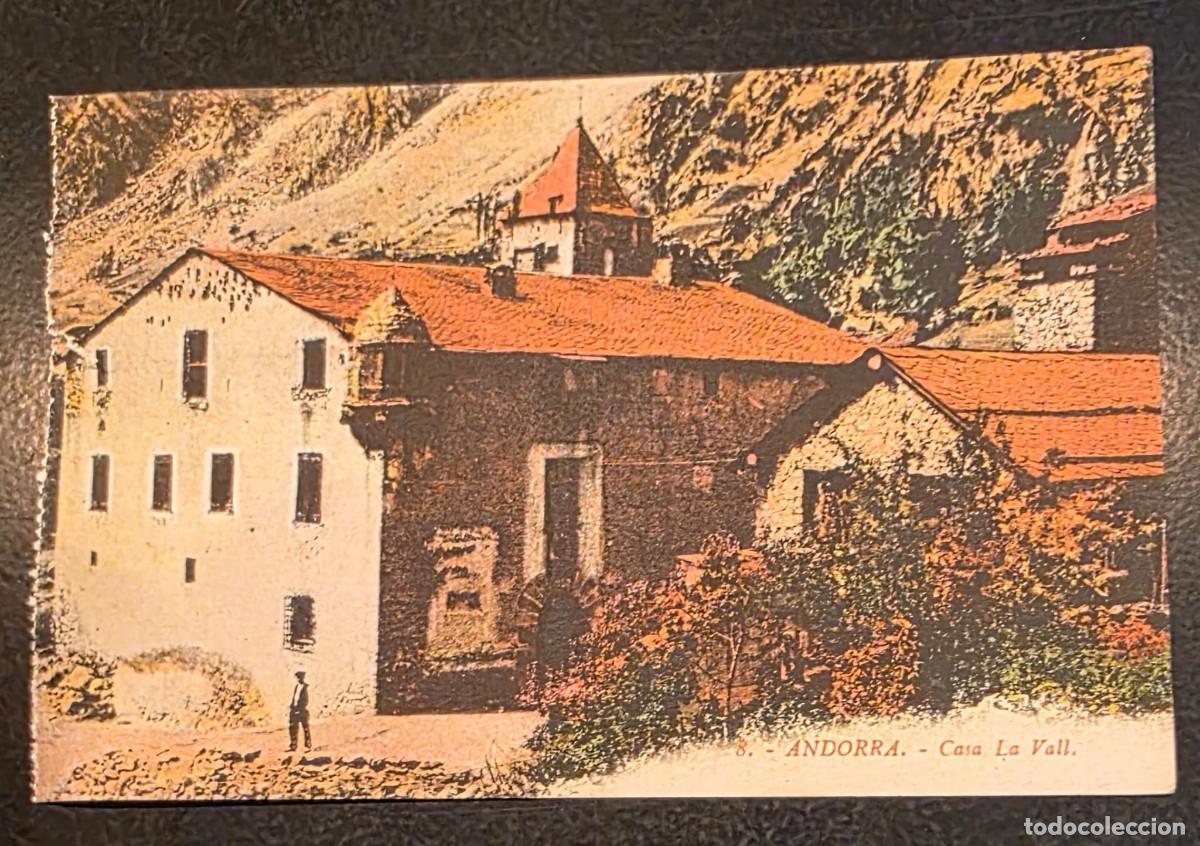Postales: P.1080 Postal antigua de Andorra &ndash; Vista hist&oacute;rica del Principado &ndash; Coleccionismo y cartofilia
