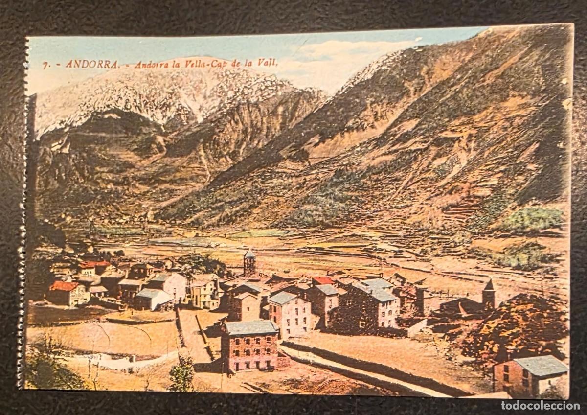 Postales: P.1081 Postal antigua de Andorra &ndash; Vista hist&oacute;rica del Principado &ndash; Coleccionismo y cartofilia