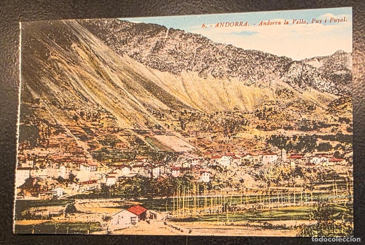 Postales: P.1082 Postal antigua Andorra n&ordm; 6 &ndash; Andorra la Vella, Puy i Puyal &ndash; Ed. La Maravilla Seo de Urgel