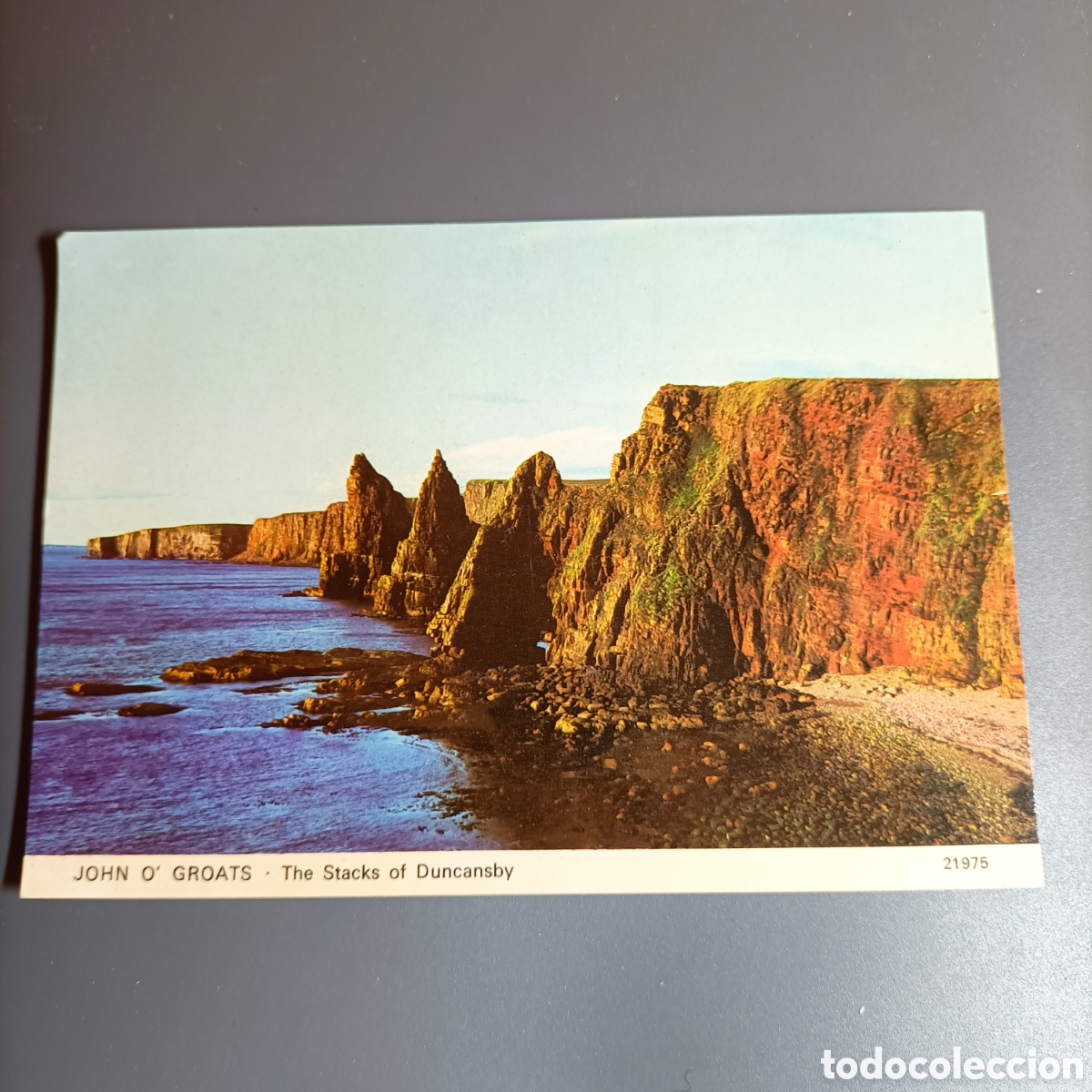 Postales: TARJETA POSTAL SIN CIRCULAR. №21975 JOHN O' GROATS. THE STACKS OF DUNCANSBY