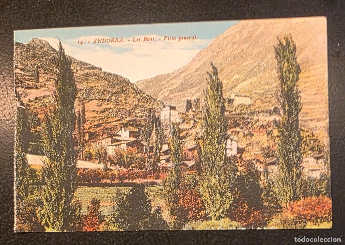 Postales: P.1090 Postal antigua Andorra &ndash; La Massana &ndash; Vista general del pueblo