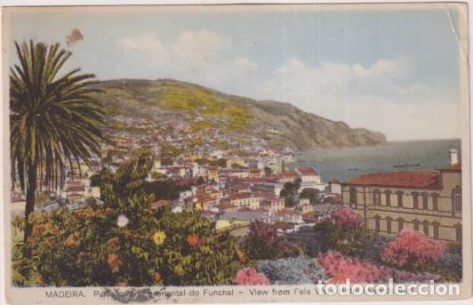 Postkarten: Madeira. Vista de Funchal. Franqueado y Fechado el 26-Dic. 1929