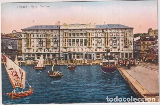 Postales: Trieste. Hotel Savoia. Sin Usar Postal antigua