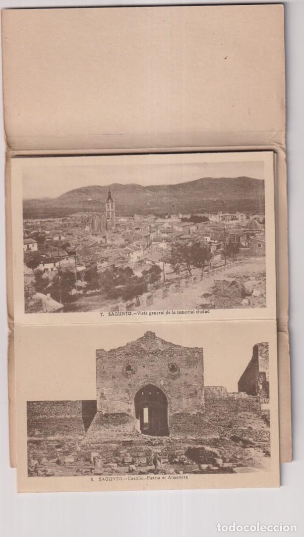 Postales: Sagunto. Libro de 10 Postales (14x8 c) sin usar - Foto 1