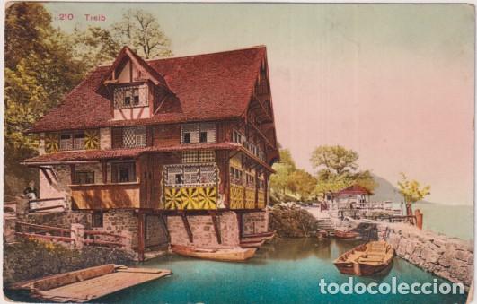 Postales: Suiza, Winterthour. Franqueado y fechado en Whinterthour. el 15-Ene. 1912. Dedicado y fechado en esp