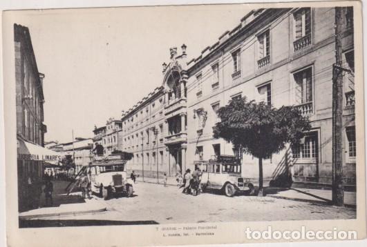 Postales: 7 orense. Palacio Provincial. l. Roisin Fot. Sin usar