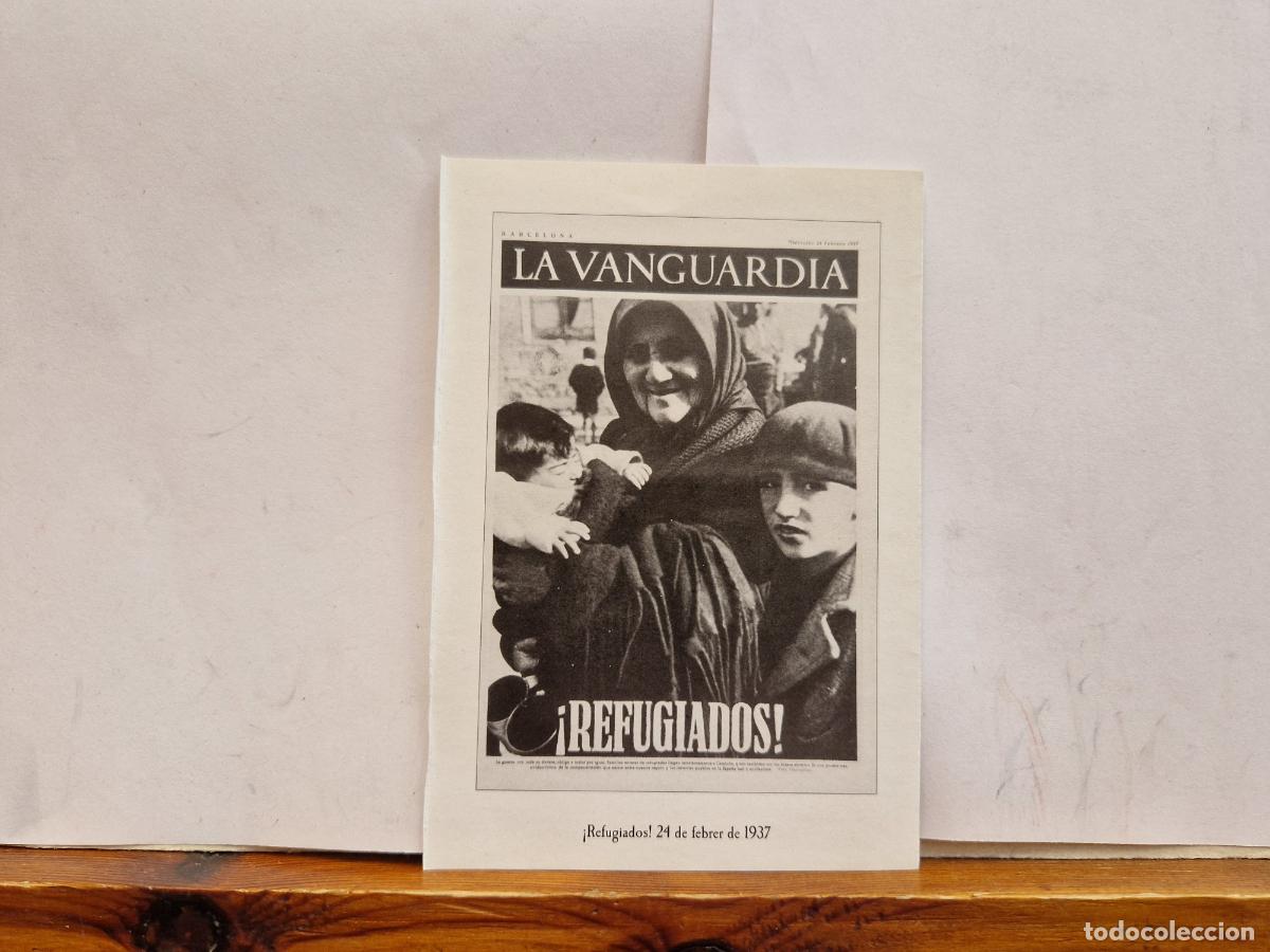 Postales: BONITA FOTOGRAFIA EN PAPEL. LA VANGUARDIA. REGUDIADOS 24 DE FEBRER 1937