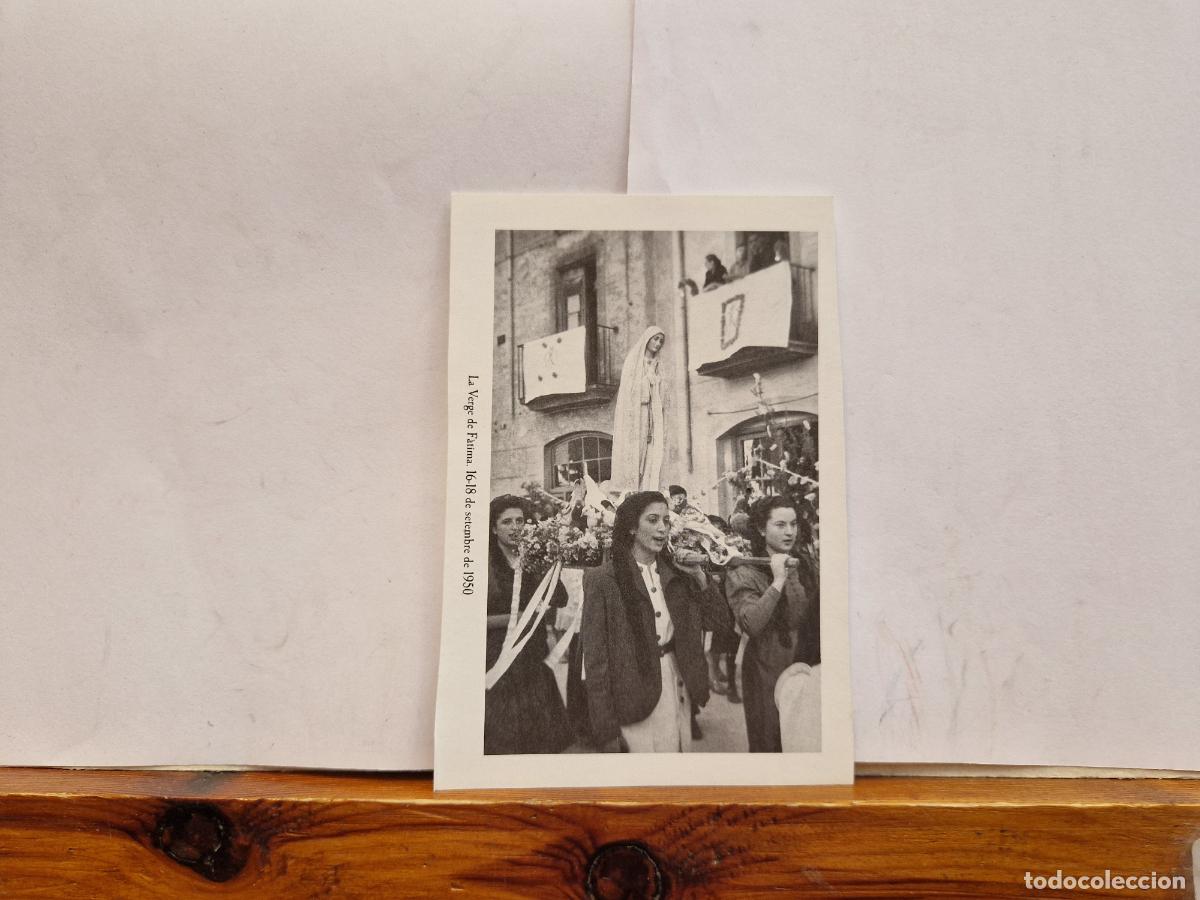 Postales: BONITA FOTOGRAFIA EN PAPEL. BANYOLES ELS ANYS 30.40 I 50. LA VERGE DE FATIMA 16 - 18SEPTEMB