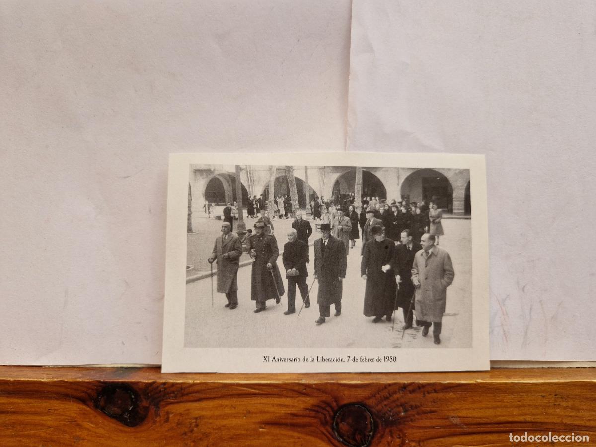 Postales: BONITA FOTOGRAFIA EN PAPEL. BANYOLES ELS ANYS 30.40 I 50. XI ANIVERSARIO DE LA LIBERACION. 7 FEBRER