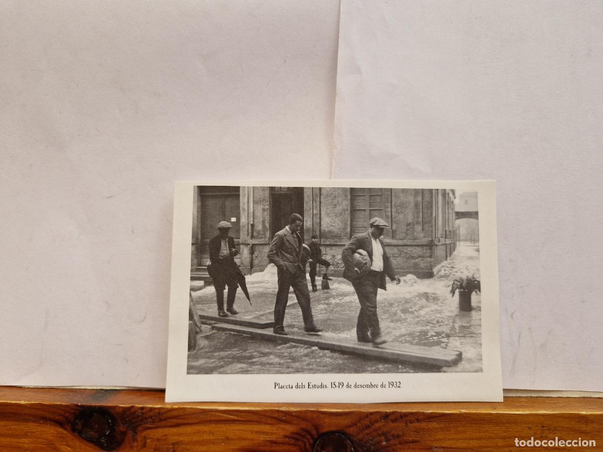 Postales: BONITA FOTOGRAFIA EN PAPEL.BANYOLES ELS ANYS 30.40 I 50. PLACETA DELS ESTUDIS. 15-19 DESEMBRE 1932