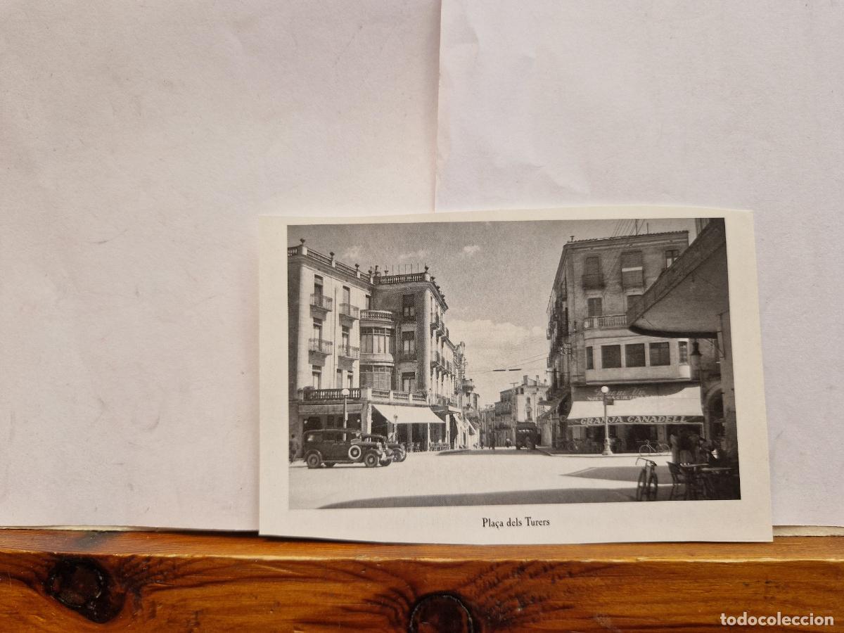 Postales: BONITA FOTOGRAFIA EN PAPEL. BANYOLES. PLA&Ccedil;A DELS TURERES.