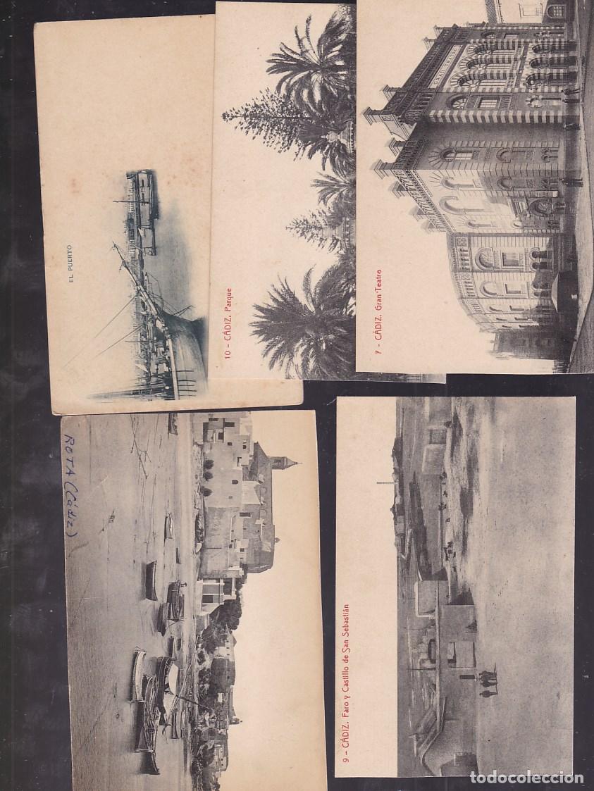 Postales: FC-VE -Lote 25 POSTALES Blanco/negro CADIZ