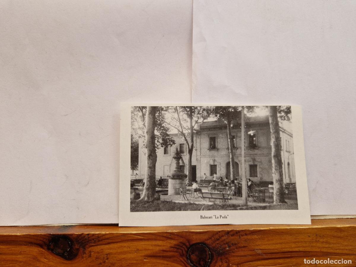 Postales: BONITA FOTOGRAFIA EN PAPEL. BANYOLES. BALNEARI 'LA PUDA'