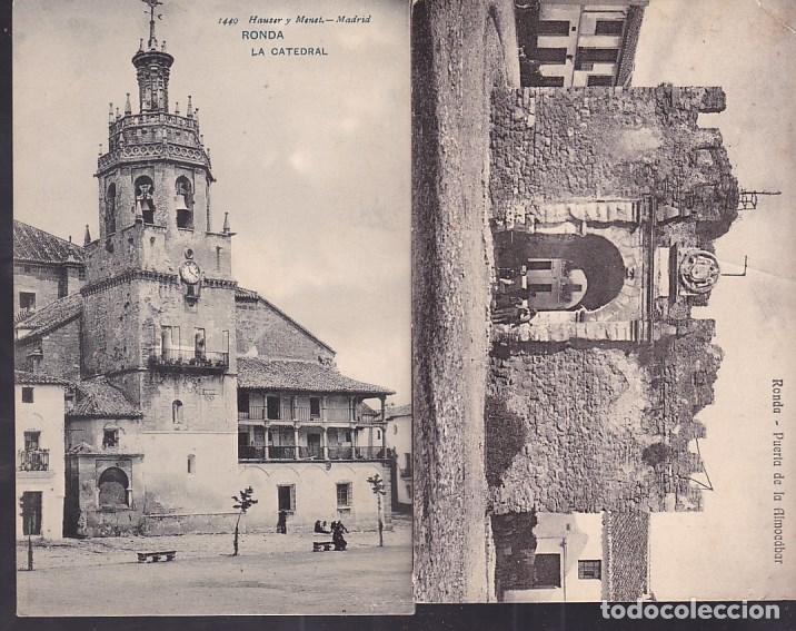 Postales: FC-VE -Lote 2 POSTALES Blanco/negro RONDA